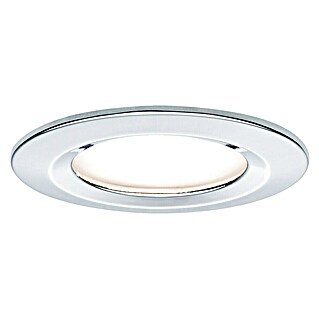 Paulmann Set ugradbenih LED svjetiljki Nova (6,5 W, Krom, 3 Kom., Topla bijela, Promjer: 7,8 cm, IP44)