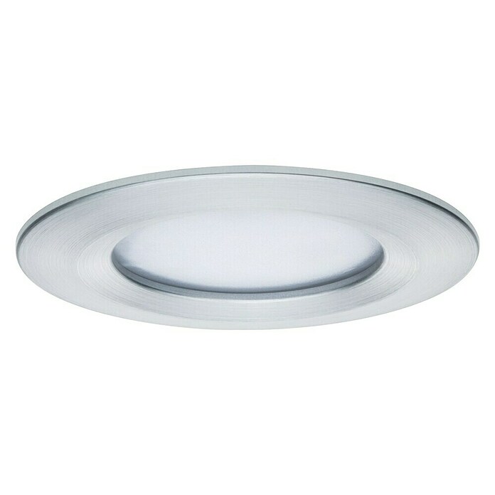 Paulmann Set de focos LED empotrables (6,5 W, Aluminio, Diámetro: 7,8 cm, 3 uds., IP44)