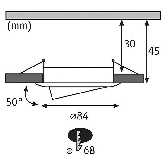 Paulmann LED-Einbauleuchten-Set