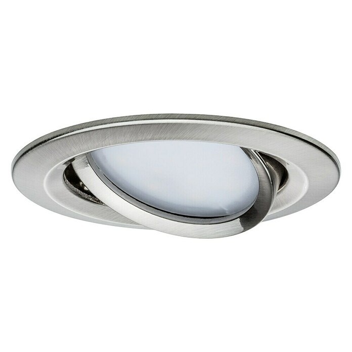 Paulmann Nova Ugradbena LED svjetiljka Nova  (6,5 W, Srebrna, Topla bijela, Ukupan broj komada: 1 Kom.) | BAUHAUS