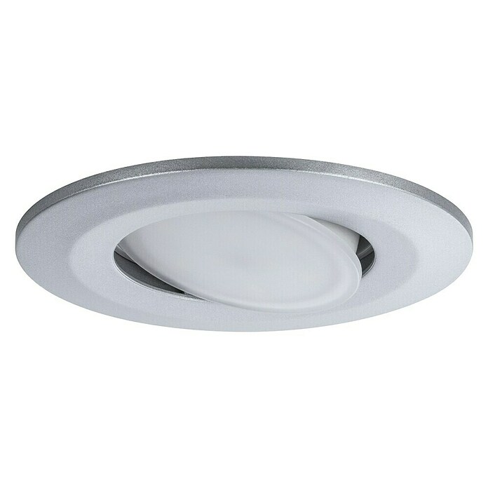 Paulmann Uugradbena LED svjetiljka (6 W, Neutralno bijelo, Promjer: 9 cm, Krom)