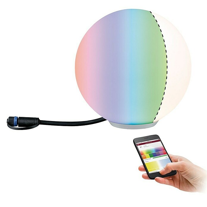 Paulmann Plug & Shine Lámpara LED decorativa (2,8 W, Blanco)