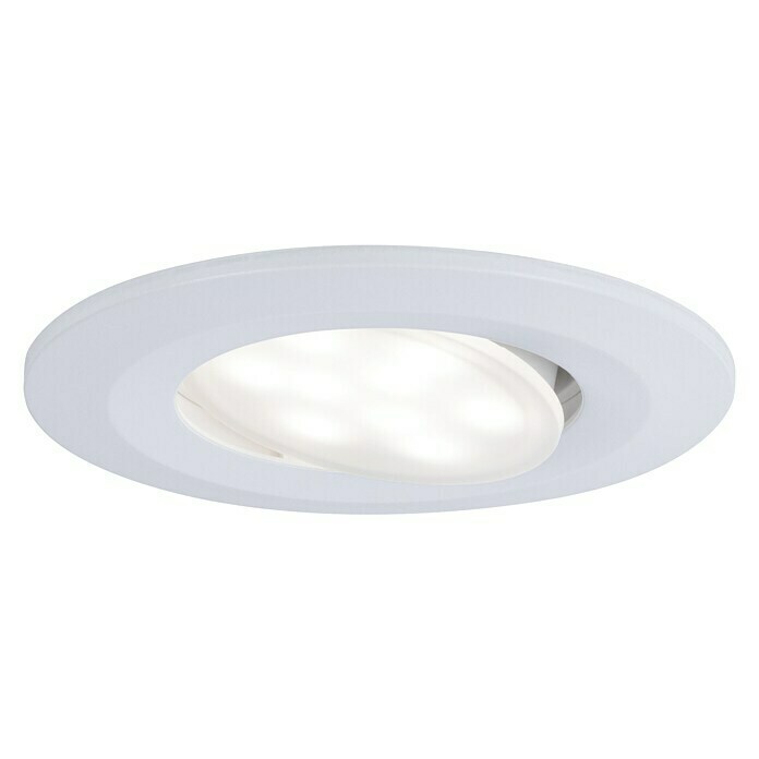 Paulmann LED-Einbauleuchten-Set Calla6 W, Weiß, Neutralweiß, IP65 View From Below