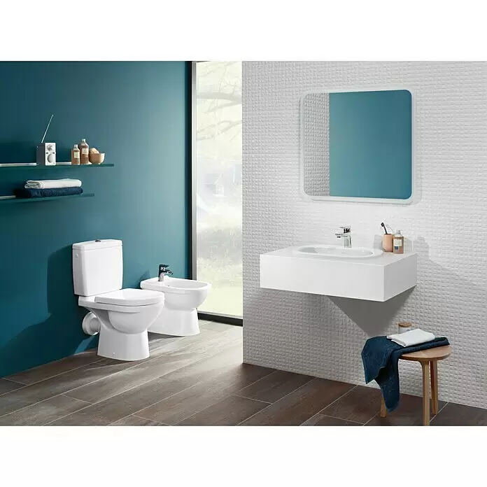 Villeroy & Boch O.novo Spülkasten - Mit schmutzabweisender Glasur, Keramik, 18 x 38,5 x 39 cm - Stimmungsaufnahme