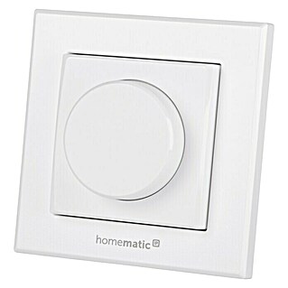 Homematic IP Funk-Wandtaster HmIP-WRCR (Weiß, Batteriebetrieben, 29 x 86 x 86 mm)