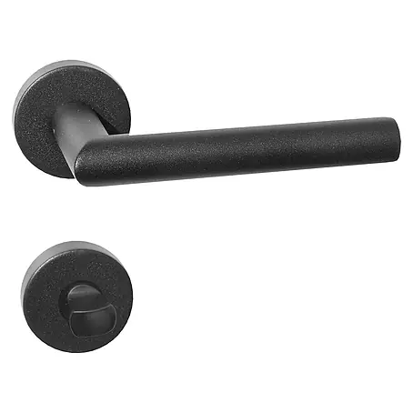 Lienbacher WC-Türgarnitur Black Line Soft