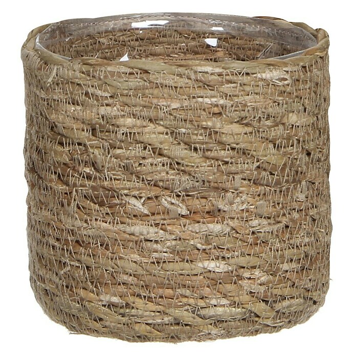 Mica Decorations Košara za rastline Atlantic  (Zunanje dimenzije (Ø x V): 12 x 12 cm, Naravni materiali, Rjava) | Okrasni cvetlični lonci | Cvetlični lonci | Posode za rastline | Vrt in prosti čas | Izdelki | BAUHAUS