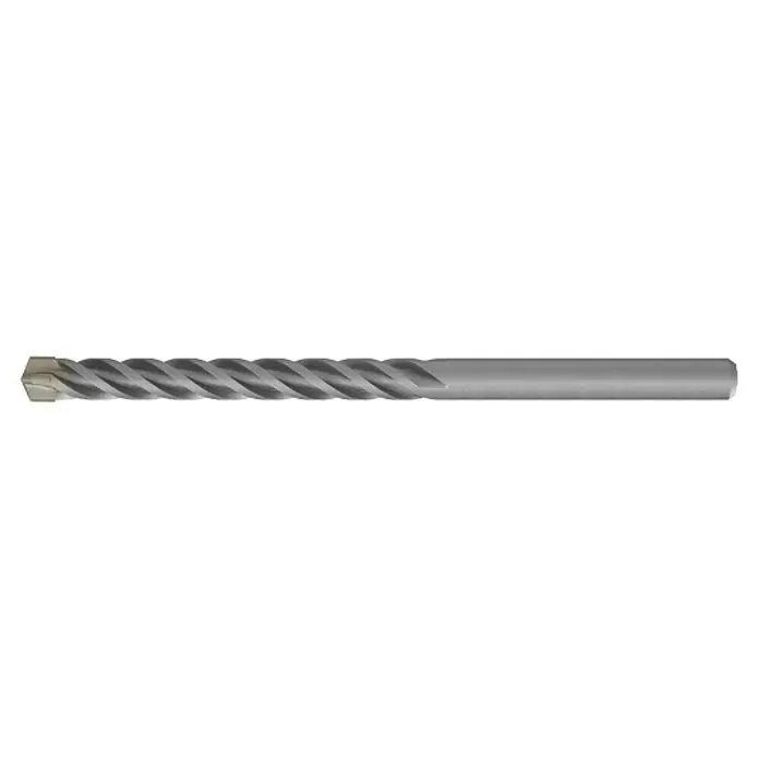 Fischer Broca para hormigón y mampostería - 1 ud., Diámetro de la broca: 6 mm - Una broca para mampostería gris, larga, con ranuras en espiral, ideal para perforar agujeros en materiales duros como piedra y hormigón.