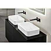 Villeroy & Boch Finion Aufsatzwaschbecken (60 x 35 cm, Mit schmutzabweisender Glasur, Keramik, Weiß)