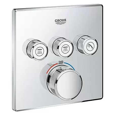 Grohe Grohtherm SmartControl UP-Thermostatarmatur