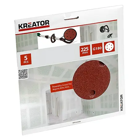 Kreator  Set de hojas de lija