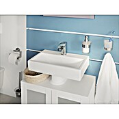 Camargue Umivalno korito Fuerteventura  (Š x Do: 44,8 x 29,8 cm, Brez posebne glazure, Odprtina za armaturo: Sredina, Brez izliva, Bele barve) | Nasadni umivalniki | Umivalniki | Kopalniška keramika | Kopalnica in sanitarije | Izdelki | BAUHAUS
