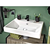 Camargue New York Umivalnik  (61,5 x 45 cm, Brez posebne glazure, Odprtina za armaturo: Sredina, S prelivom, Bele barve) | 3940 - Waschtische QM | DBBB - Keramik QM | DBB - Keramik | DB - Keramik/Wannen | D - Sanitär | BAUHAUS