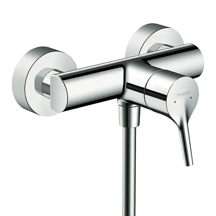 Hansgrohe Brausearmatur Talis S - Chrom, Glänzend - Moderne Chrom-Duscharmatur von Hansgrohe für ein stilvolles Badezimmer. Hochwertige Verarbeitung und einfache Bedienung zeichnen sie aus.