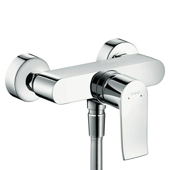 Hansgrohe Brausearmatur MetrisChrom, Glänzend Front View