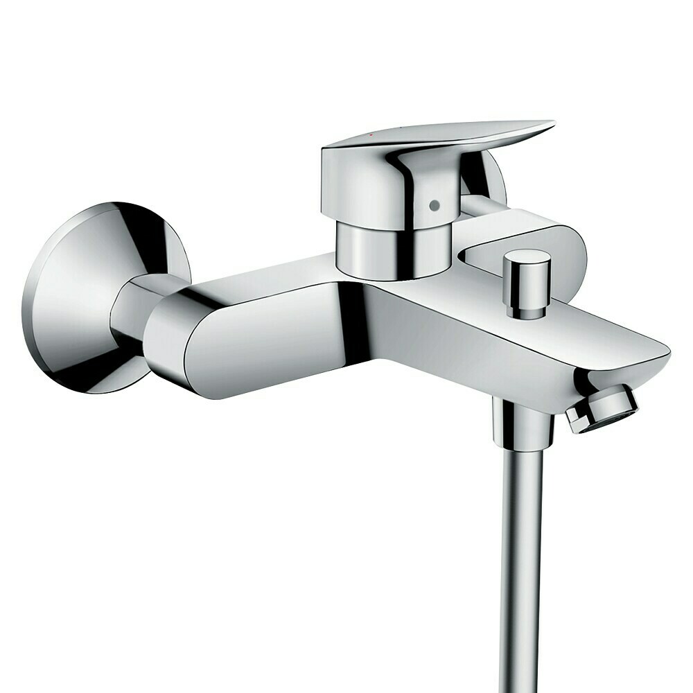 Hansgrohe Zesis S Wanneneinlauf - Badewanneneinlauf In Chrom, 18,1 Cm Auslauflänge, Perfekt Für Badsanierung