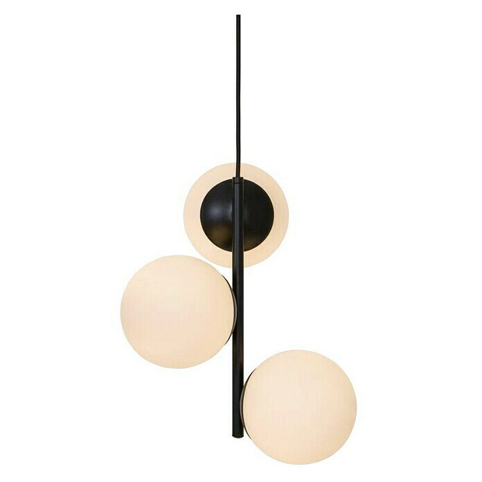 Nordlux Lilly Pendellamp (40 W, Zwart, Hoogte: 36,5 cm)