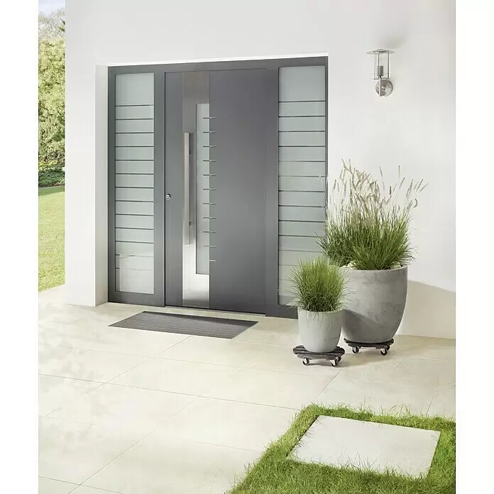 Wagner System Pflanzenroller - 29 cm, WPC, Anthrazit, Max. Belastung: 100 kg - Stimmungsaufnahme