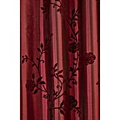 Elbersdrucke Schlaufenschal Bonjour Taft (140 x 255 cm, Rot)