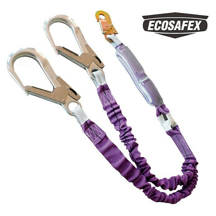 Industrias Ponsa Ecoabsorber Set de protección contra caídas DA - 2S (2 ganchos de anclaje rápido y 1 conector)