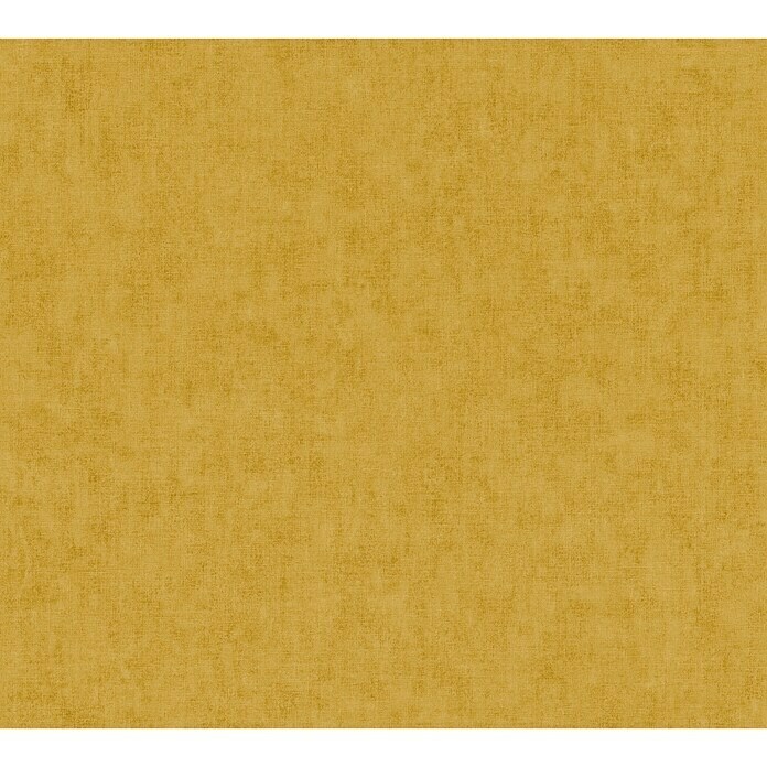 AS Creation Geo Nordic Vliestapete (Ocker, Uni, 10,05 x 0,53 m)