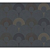 AS Creation Pop Style Vliestapete (Schwarz, Grafisch, 10,05 x 0,53 m)
