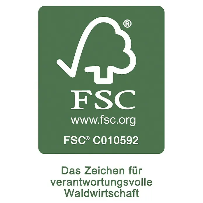 Wagner System Pflanzenroller Classic Soft - Rund, Erle, Max. Belastung: 100 kg - FSC-Siegel: Zeichen für verantwortungsvolle Waldwirtschaft. Garantiert nachhaltige Forstwirtschaft und umweltfreundliche Produkte.
