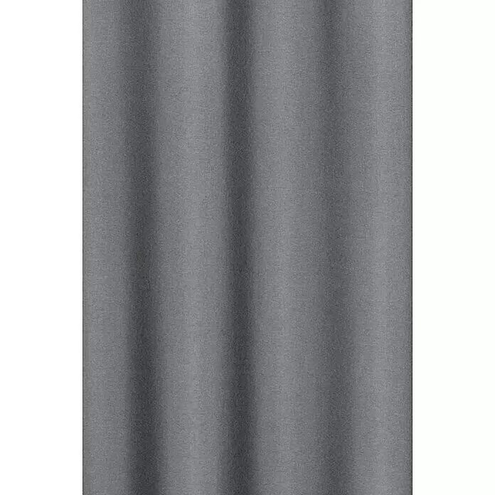 Elbersdrucke Ösenschal Lino - Anthrazit, 140 x 255 cm, 100 % Polyester - Detailaufnahme