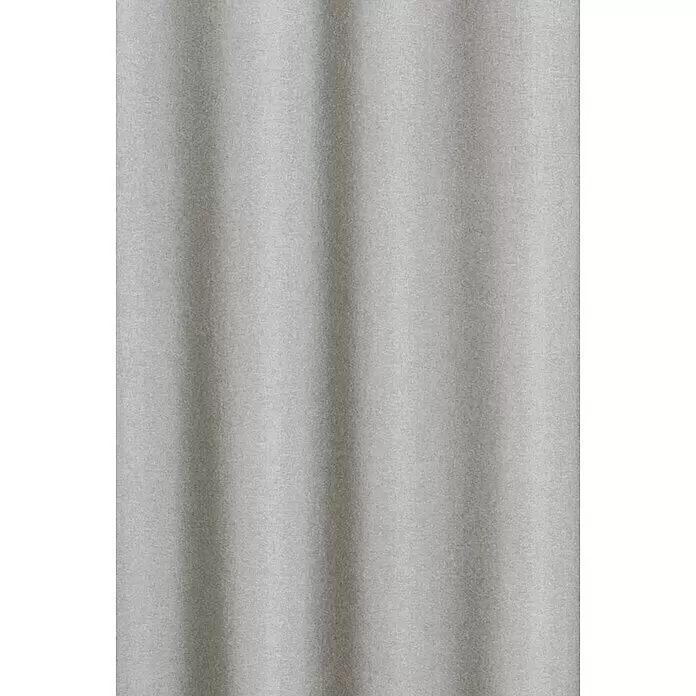 Elbersdrucke Ösenschal Lino - Taupe, 140 x 255 cm, 100 % Polyester - Detailaufnahme