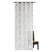 Elbersdrucke Ösenschal Kyoto (140 x 255 cm, 100 % Polyester, Beige/Rosa)