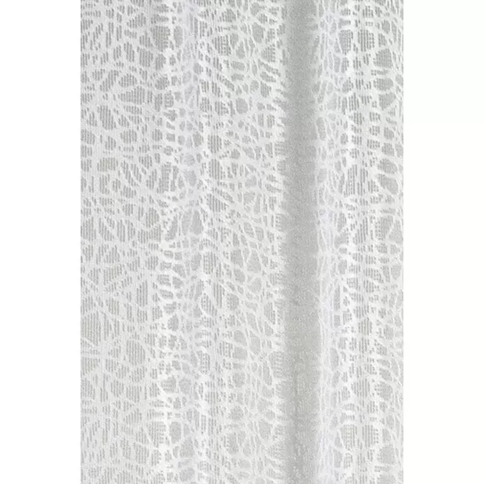 Elbersdrucke Schlaufenbandschal Membran - 100 % Polyester, Weiß, 140 x 255 cm - Detailaufnahme