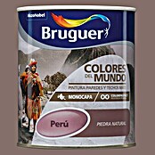 Bruguer Colores del Mundo Pintura para paredes Perú piedra natural (750 ml, Mate)