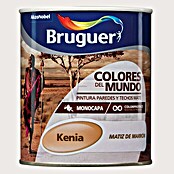 Bruguer Colores del Mundo Pintura para paredes Kenia matiz de marrón (750 ml, Mate)