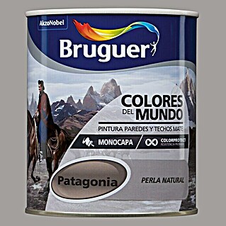Bruguer Colores del Mundo Pintura para paredes (Patagonia perla natural, 750 ml, Mate)