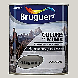 Bruguer Colores del Mundo Pintura para paredes (Patagonia perla suave, 750 ml, Mate)