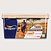 Bruguer Colores del Mundo Pintura para paredes Kenia matiz marrón (4 l, Mate)