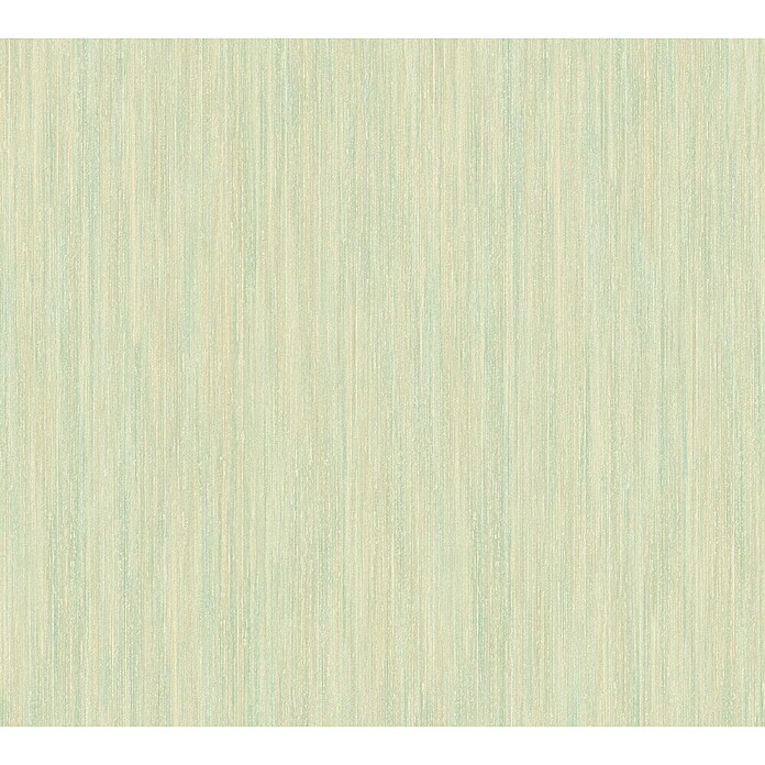 AS Creation Sumatra Vliestapete (Hellgrün, Uni, 10,05 x 0,53 m)