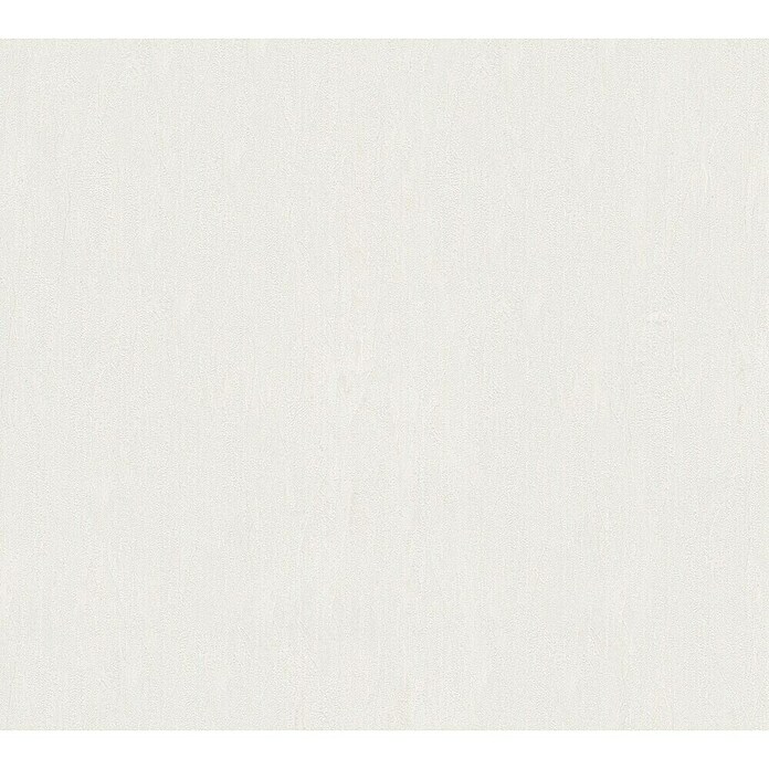 AS Creation Romantico Vliestapete (Silber, Uni, 10,05 x 0,53 m)