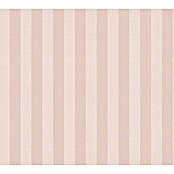 AS Creation Romantico Vliestapete (Rosé, Streifen, 10,05 x 0,53 m)