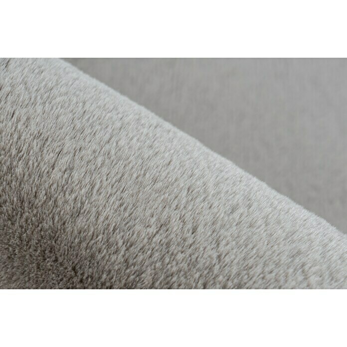 Hochflorteppich HappyTaupe, 230 x 160 cm, 100 % Polyester (Flor) Detail Shot