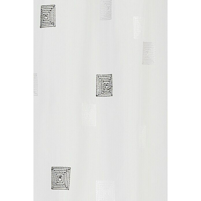 Elbersdrucke Bistrogardine Quadro (140 x 48 cm, Schwarz/Weiß)