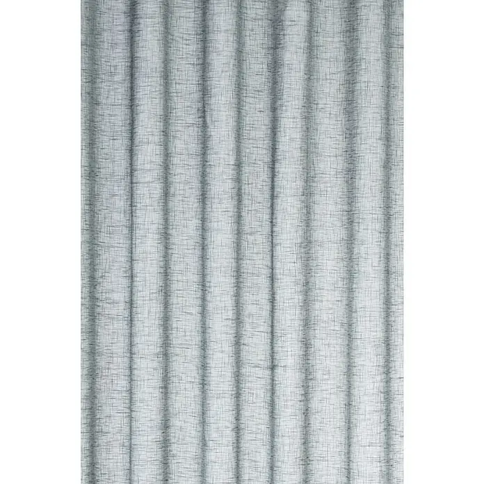 Elbersdrucke Schlaufenschal Effecto - 140 x 255 cm, 100 % Polyester, Anthrazit - Texturiertes, silbernes Flächenvorhang-Paneel mit vertikalen Falten, das einen Hauch von moderner Eleganz in Ihr Zuhause bringt.