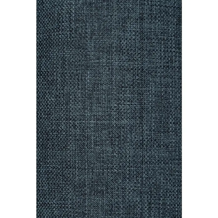 Elbersdrucke Ösenschal Lino - Petrol, 140 x 255 cm, 100 % Polyester - Nahaufnahme eines dunkelblauen Stoffes mit deutlicher Webstruktur, ideal für Polsterarbeiten und Heimtextilien.