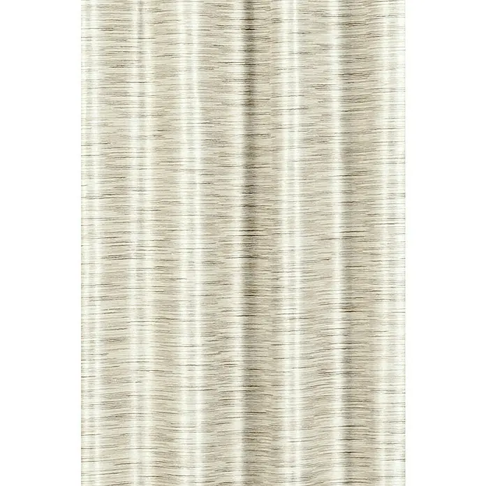 Elbersdrucke Schlaufenschal Metropolis - 140 x 255 cm, 100 % Polyester, Beige - Nahaufnahme eines beigen Holzfurniers mit feinen, horizontalen Maserungen und subtilen vertikalen Schatten, die die Textur betonen.