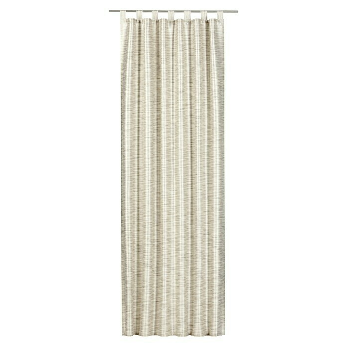 Elbersdrucke Schlaufenschal Metropolis140 x 255 cm, 100 % Polyester, Beige Front View