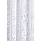Elbersdrucke Cafehaus-Gardine (B x H: 160 x 60 cm, Weiß, Floral, 100 % Polyester)