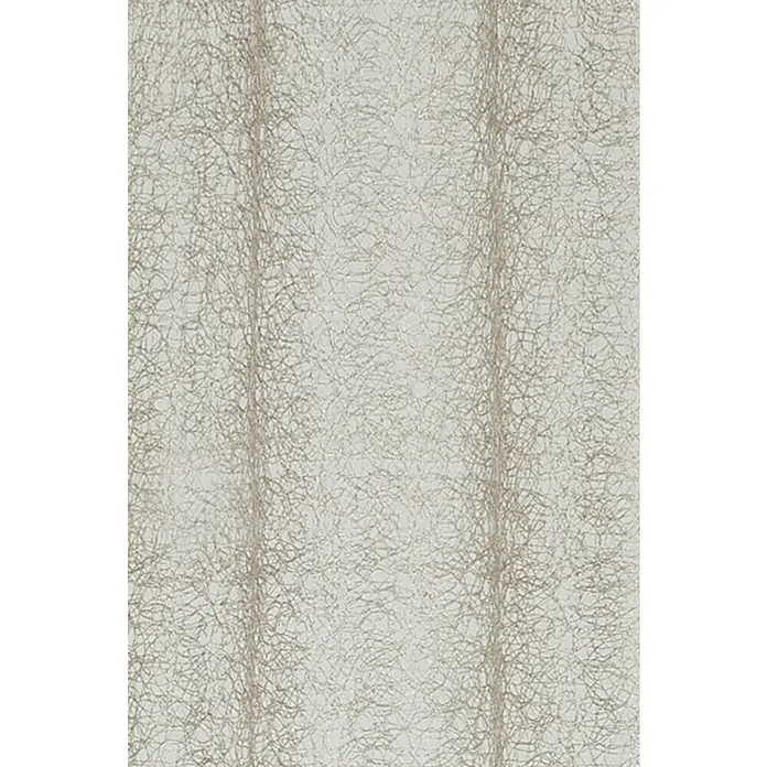 Elbersdrucke Ösenschal Colourful Moments - Taupe, 140 x 255 cm, 100 % Polyester - Nahaufnahme eines silberfarbenen Stoffes mit zarten, gewebten Details, ideal für elegante Vorhänge oder dekorative Textilien.