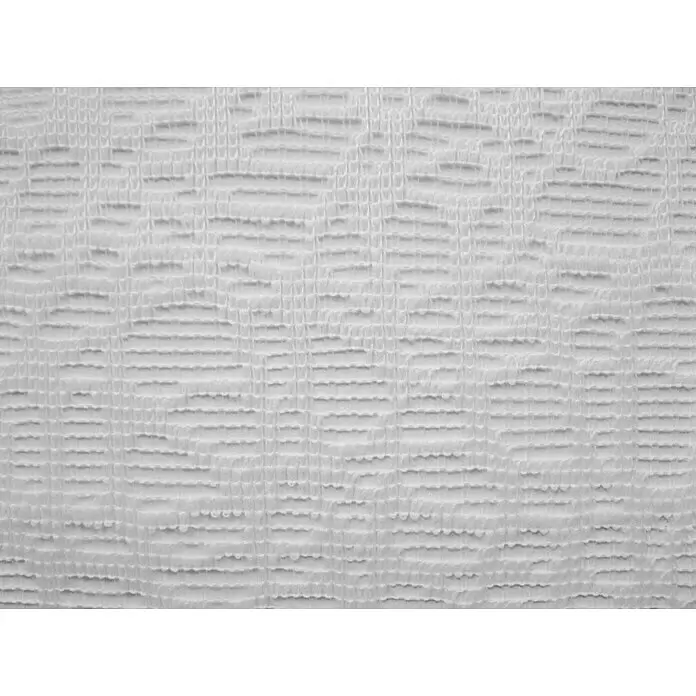 Elbersdrucke Bistrogardine Membran - 160 x 45 cm, 100 % Polyester, Uni, Weiß - Detailaufnahme