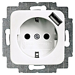 Busch-Jaeger Reflex SI USB-Steckdose 20 EUCBUSB-214 (Alpinweiß, Kunststoff, Unterputzmontage)