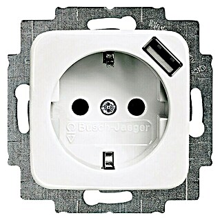 Busch-Jaeger Reflex SI USB-Steckdose 20 EUCBUSB-214 (Alpinweiß, Kunststoff, Unterputzmontage)